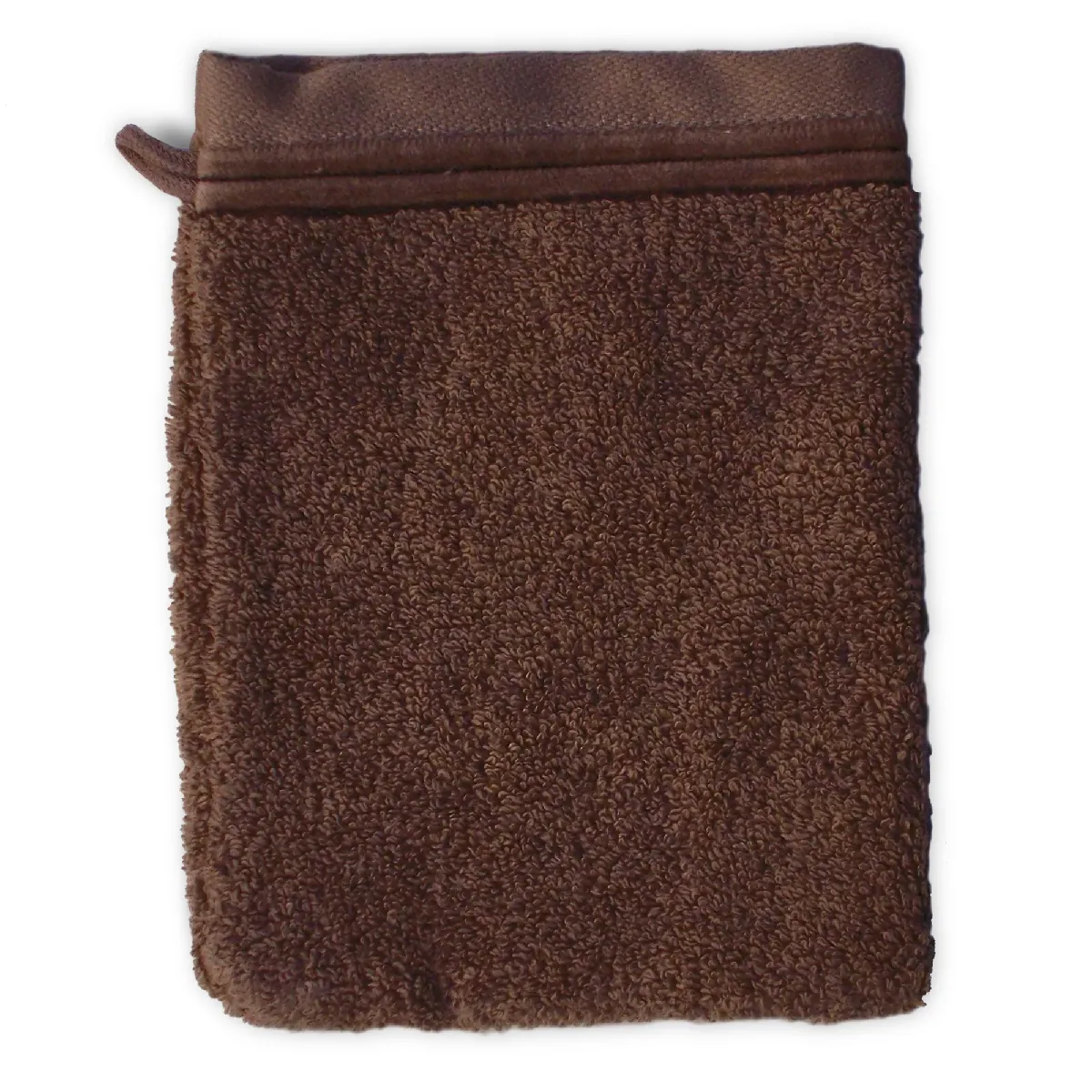 Linnea Gant de Toilette 16x21 cm Juliet Marron 520 g/m2
