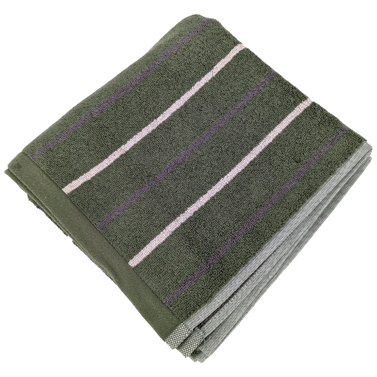 Linnea serviette de toilette éponge Bold - Vert