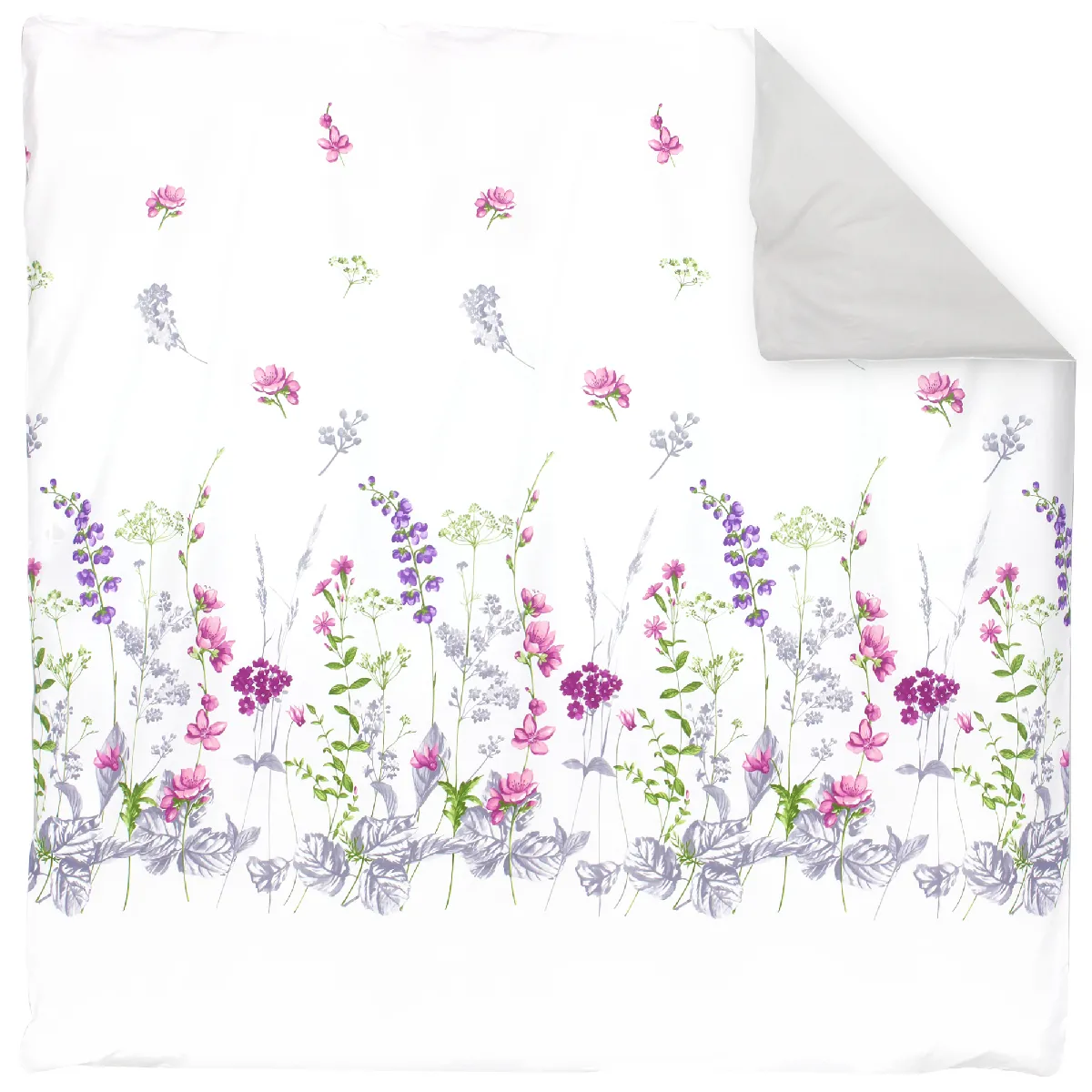 Linnea Housse de Couette 280x240 cm 100% Coton Pretty Blanc