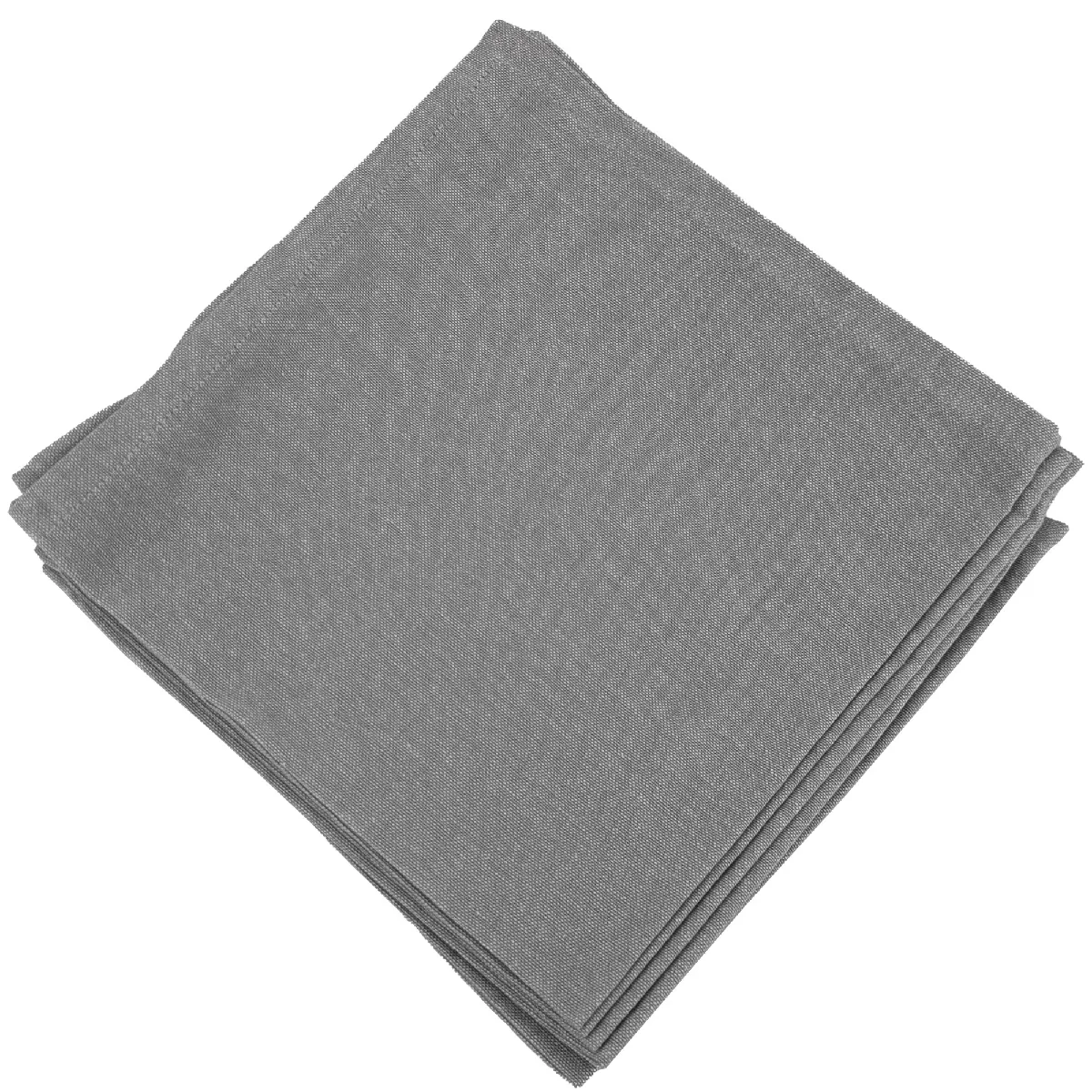 Linnea serviettes de table YUCO coton chambray - lot de 6 gris