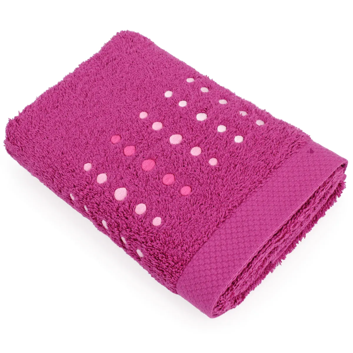 Linnea serviette de toilette éponge coton - Violet