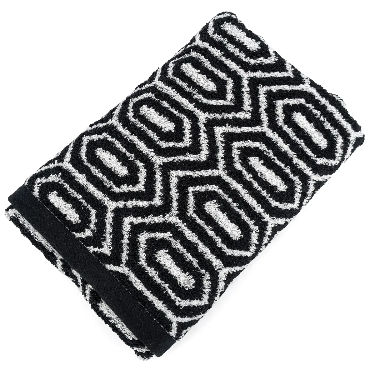 Linnea serviette de toilette SYMETRIE - Noir