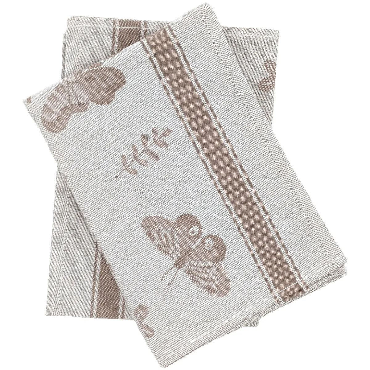 Linnea torchons de cuisine toile WINGS - lot de 2 Linnea torchons de cuisine toile WINGS - lot de 2