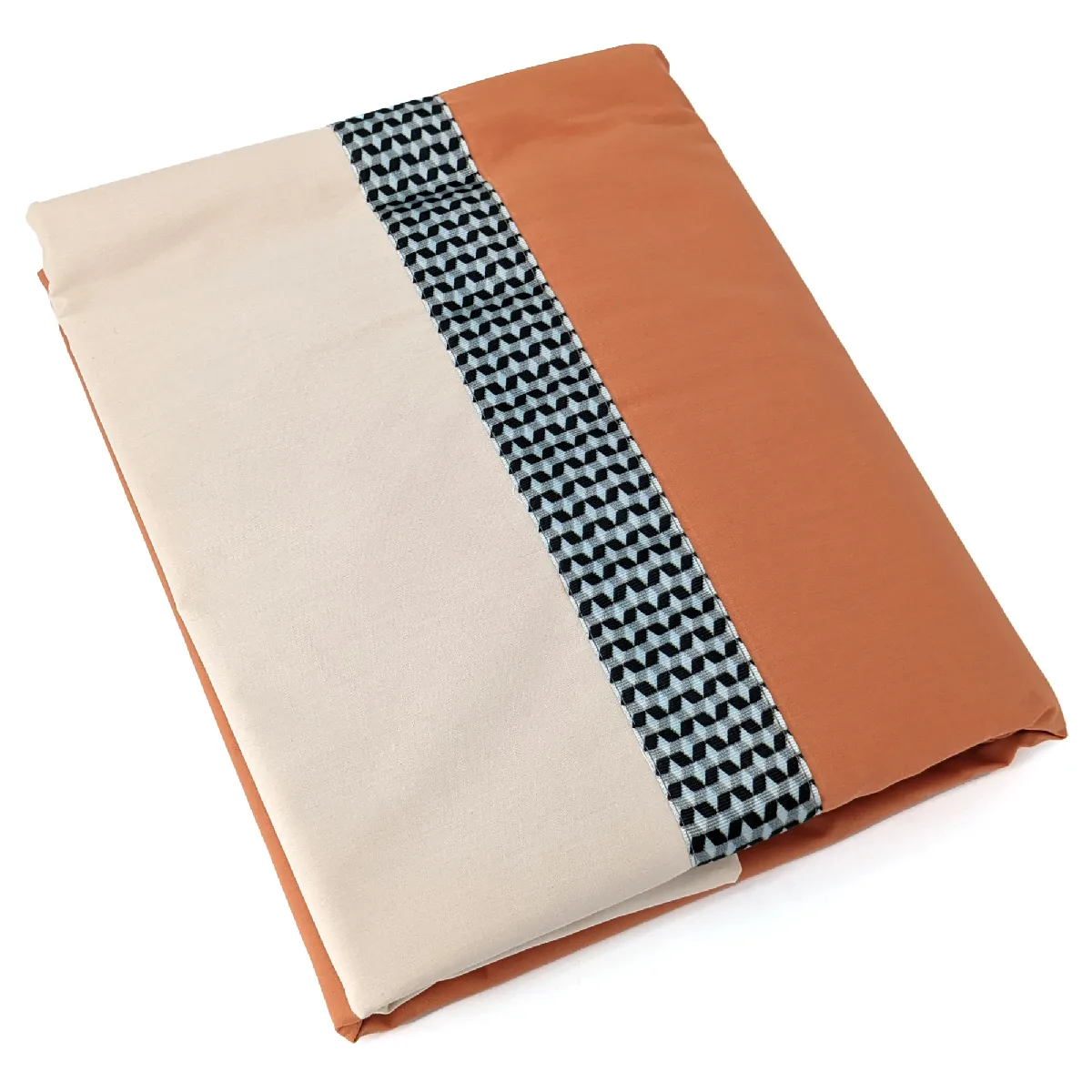 Linnea drap plat percale Macassar