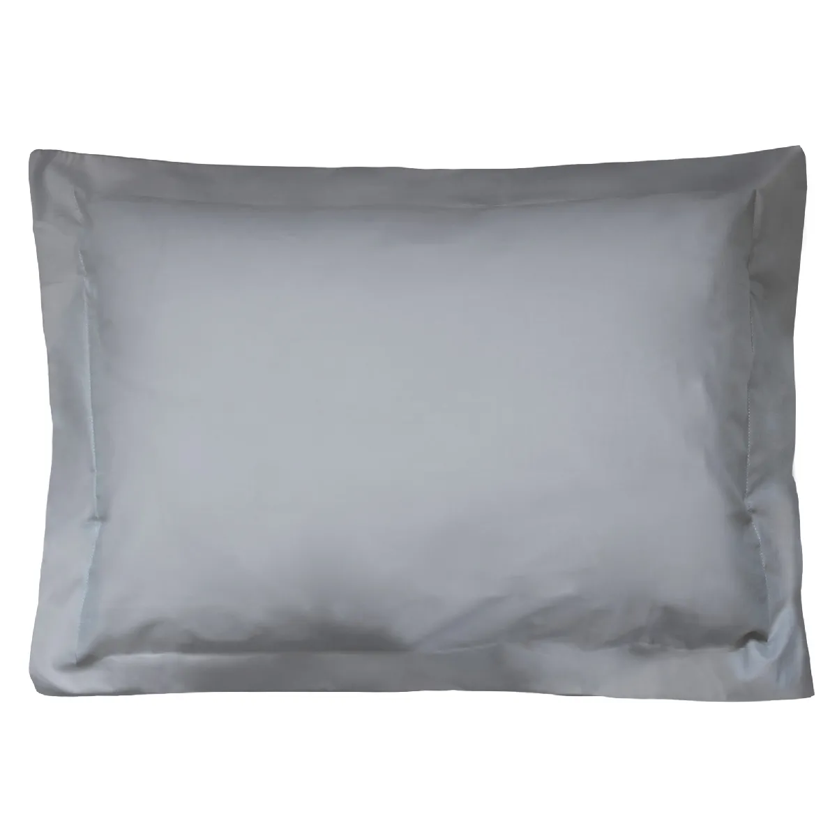 LINNEA  Taie d'oreiller uni 70x50 cm 100% coton ALTO Alu