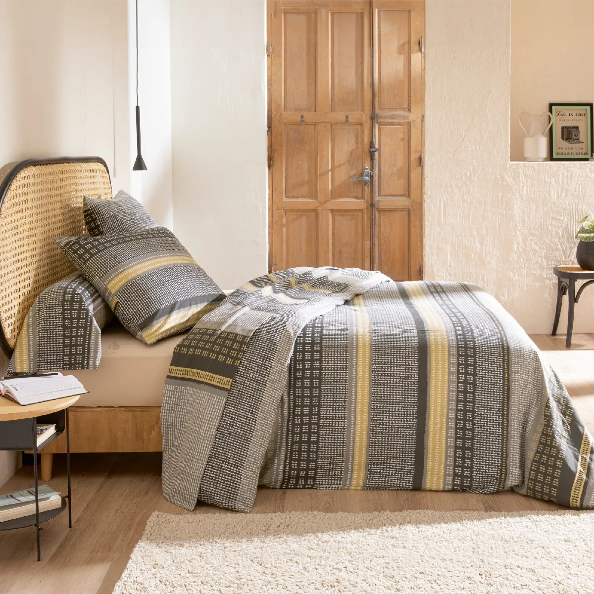 Linnea parure de drap JULES en flanelle