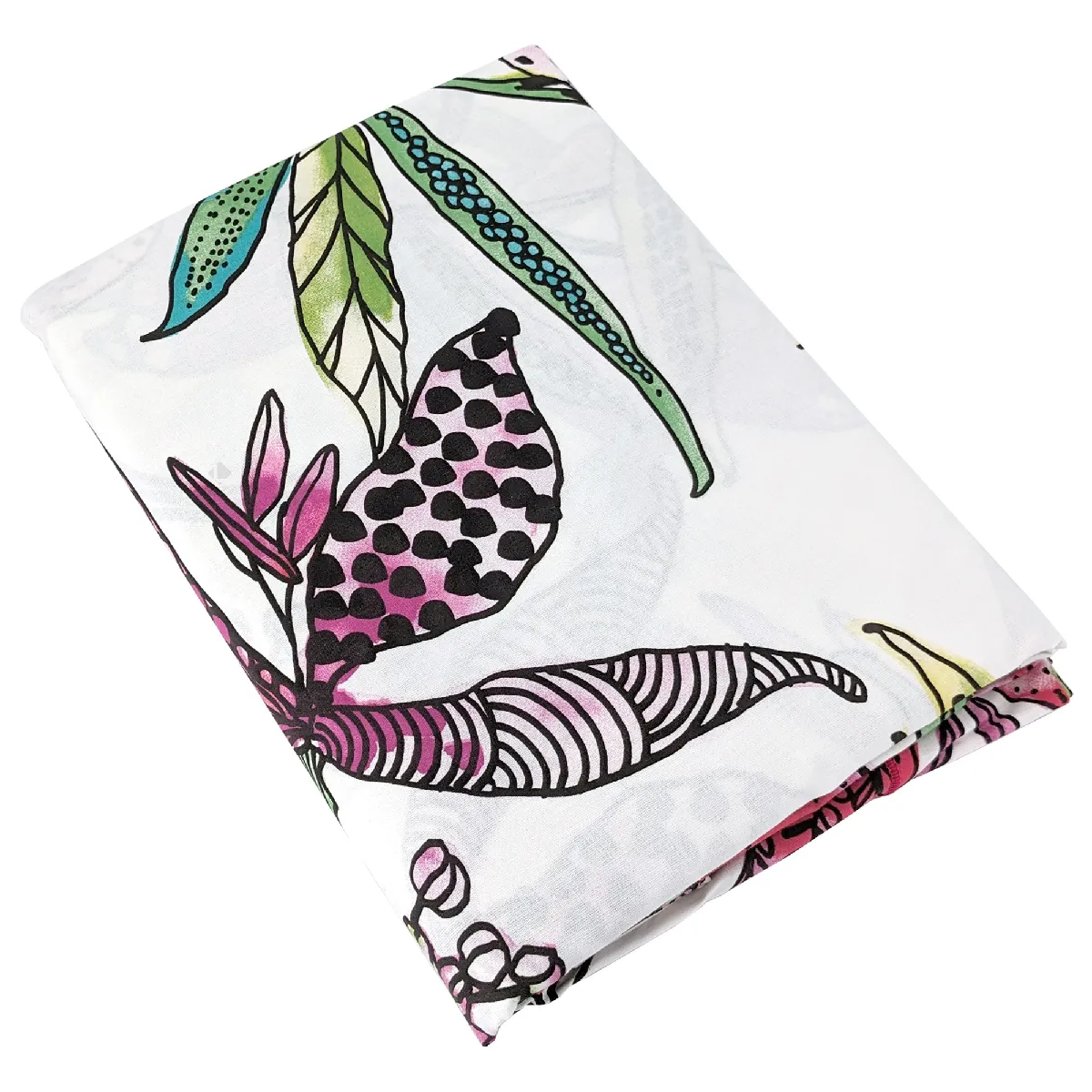 Linnea drap plat Pénélope en coton - Rose