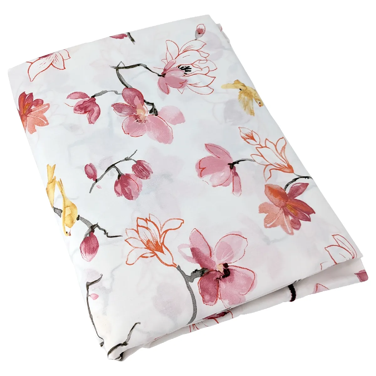 Linnea Drap Plat 180x290 cm Percale 100% Coton Elisa Rose
