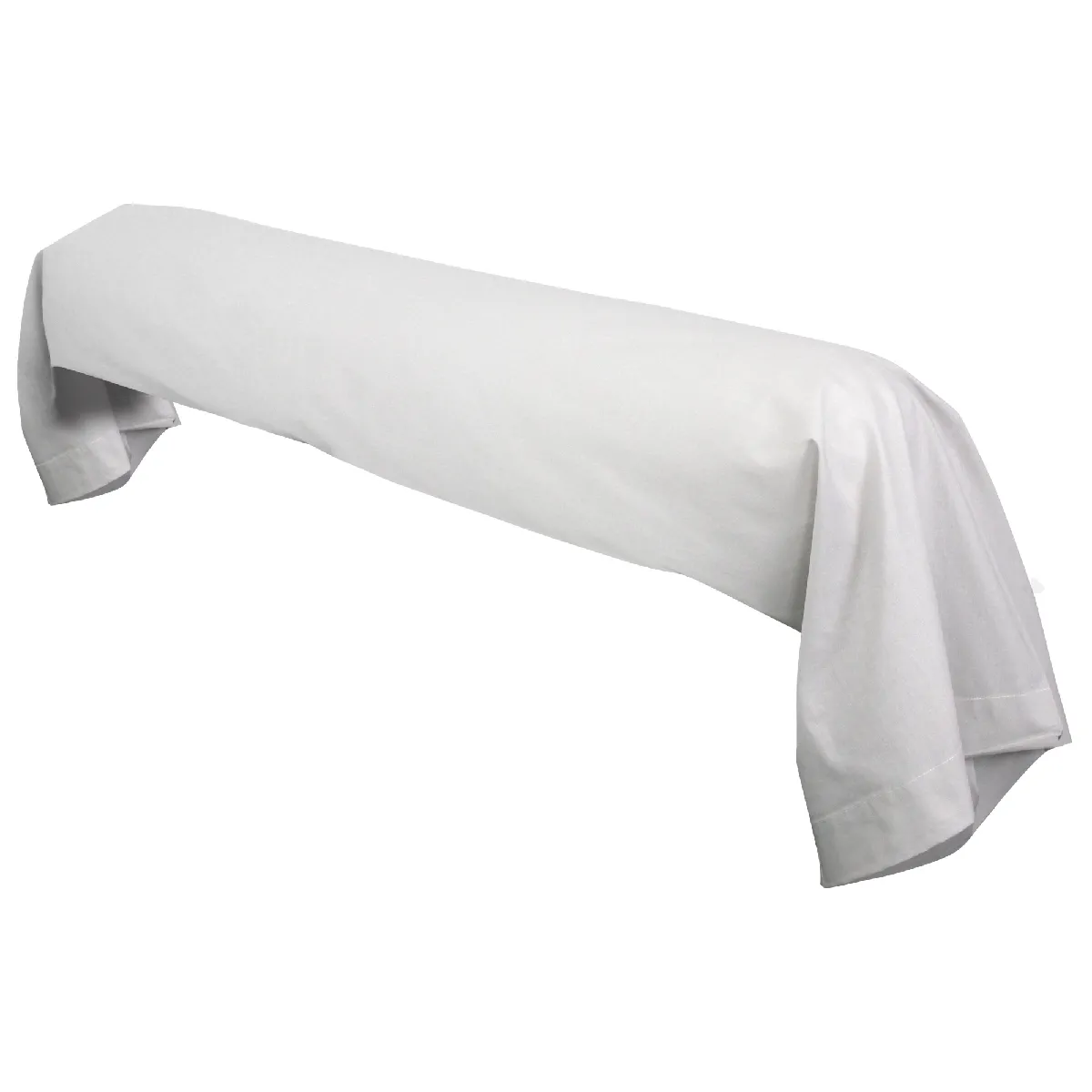 LINNEA  Taie de traversin uni 185X43 cm 100% coton ALTO Calcium