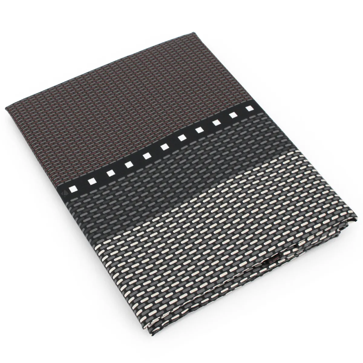 LINNEA  Drap plat 180x290 cm satin de coton ENZO noir