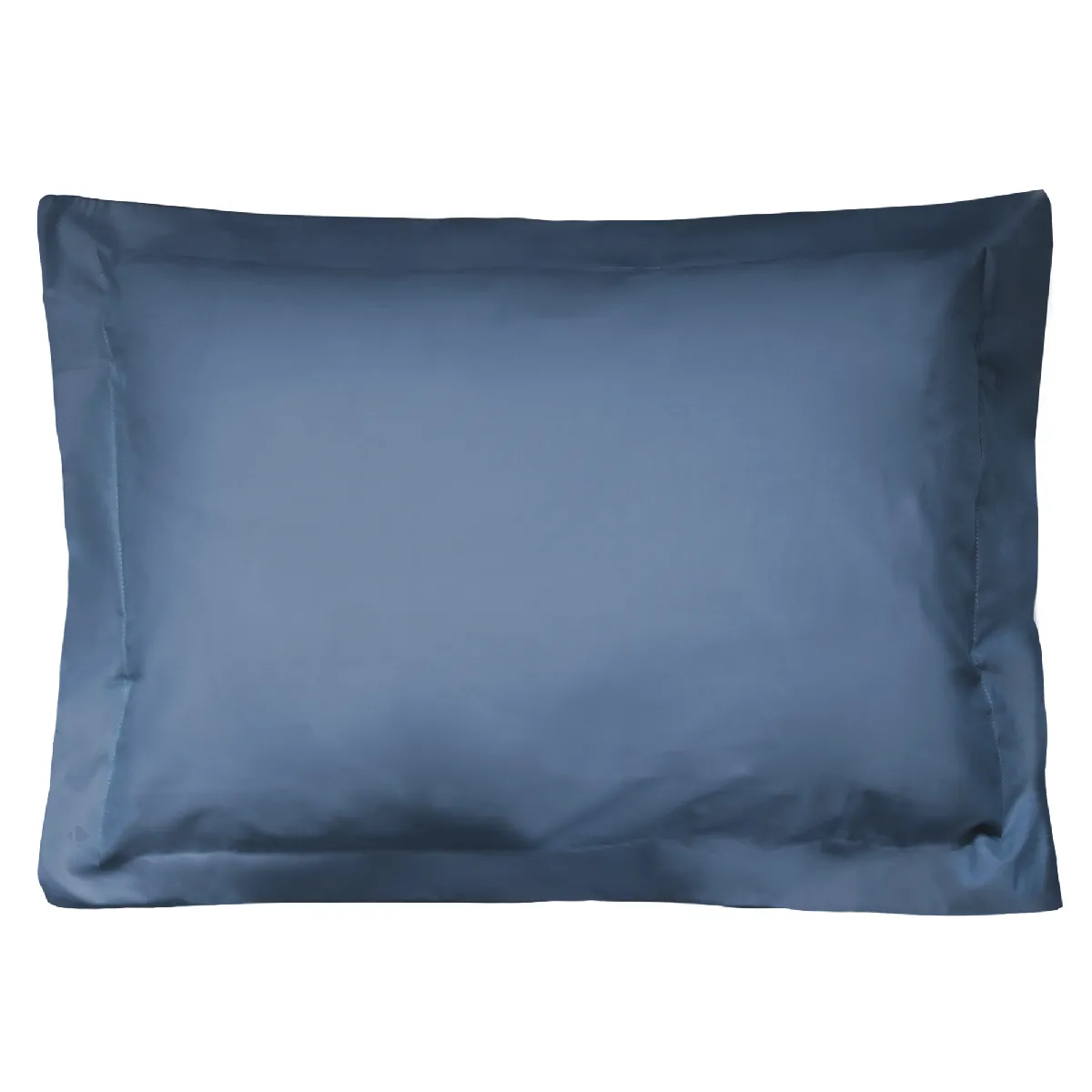 LINNEA  Taie d'oreiller uni 70x50 cm 100% coton ALTO bleu Jean