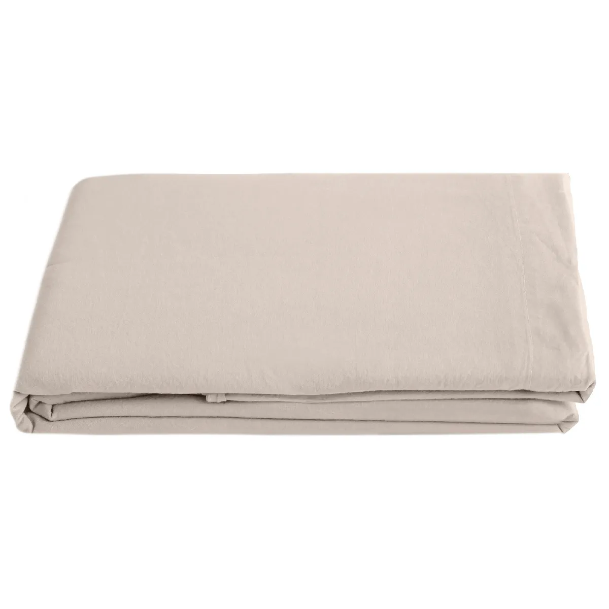 Linnea Drap plat lin-coton Opéra - Beige