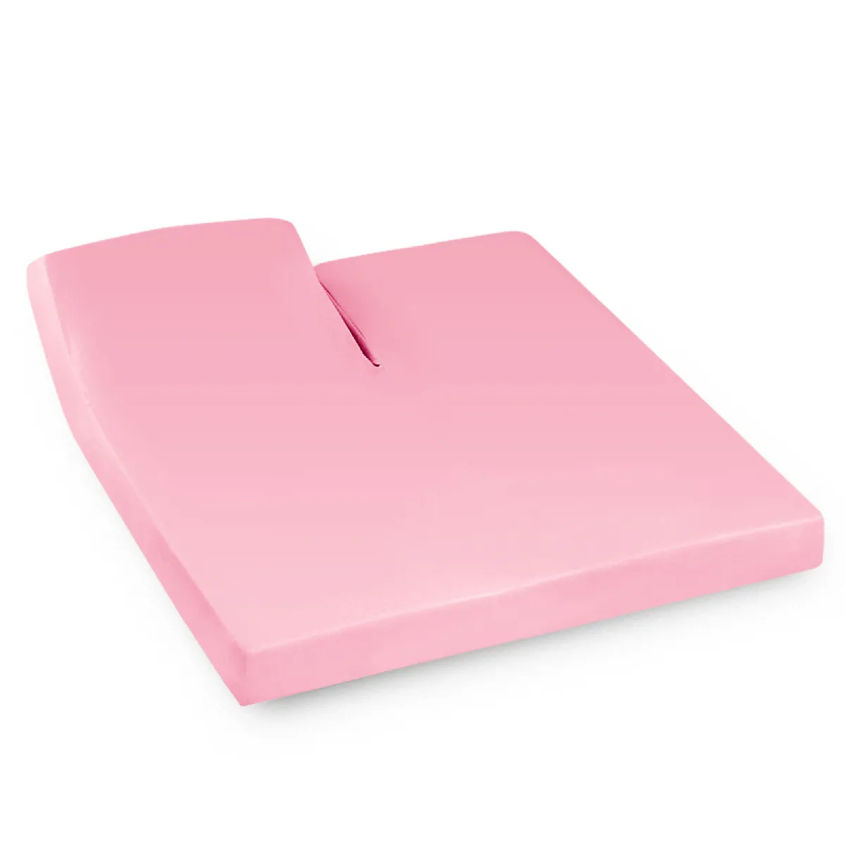 LINNEA Drap housse relaxation uni 2x70x200 cm 100% coton ALTO Macaron - TR T&ecirc;te relevable uniquement