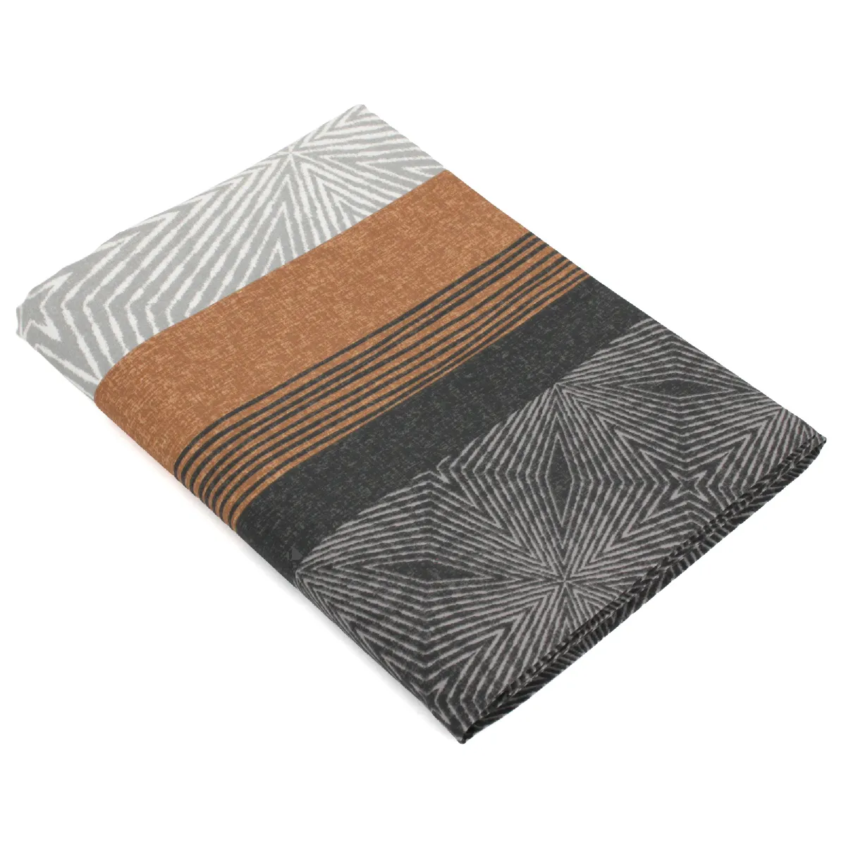 Linnea Drap plat 180x290 cm satin de coton TIAGO noir