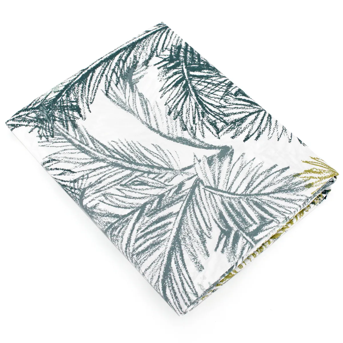 Linnea Drap plat 180x290 cm percale 100% coton TRINIDAD mousson