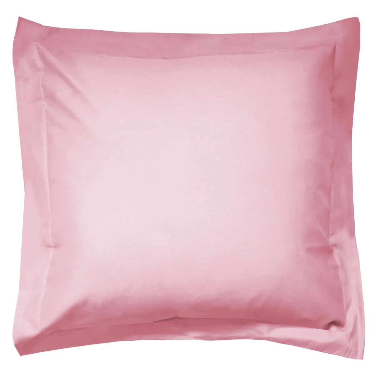 LINNEA  Taie d'oreiller uni 80x80 cm 100% Coton Alto Macaron