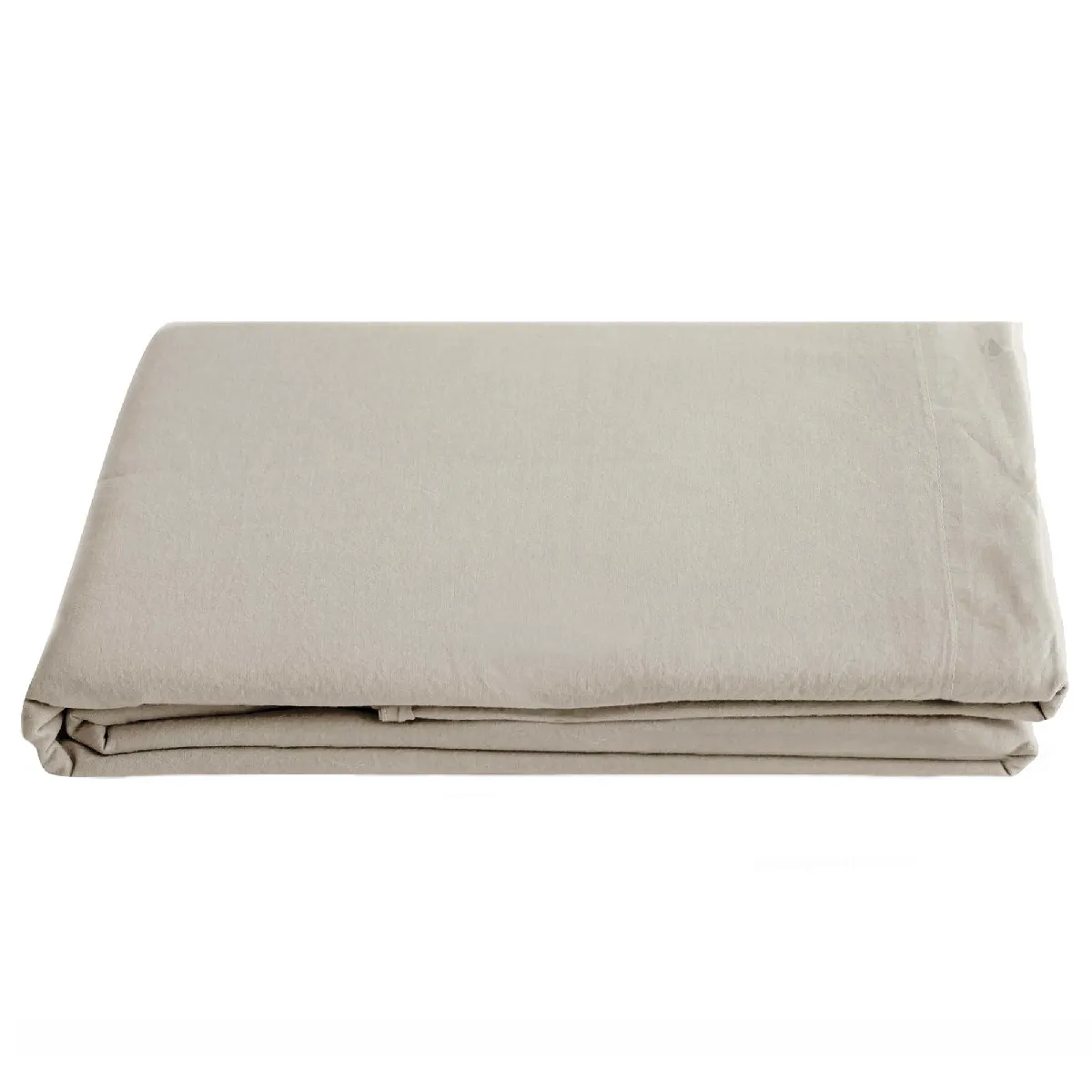 Linnea drap plat coton lavé Palace - beige