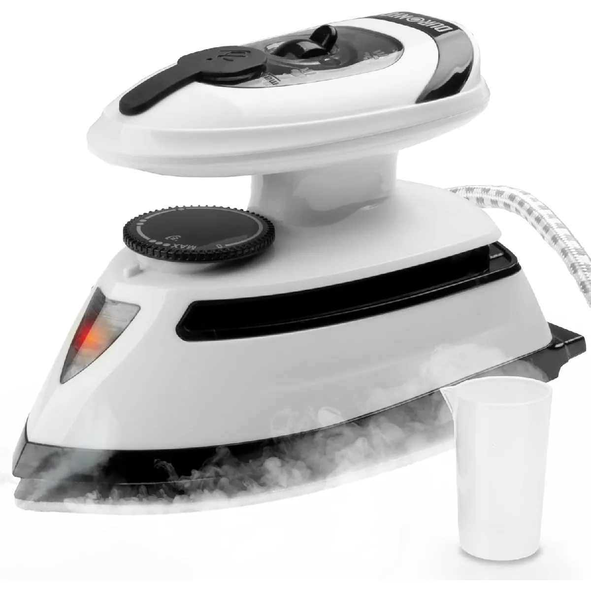 DURONIC SI4 WB Fer &agrave; Repasser &agrave; Vapeur de Voyage 420W Mini fer &agrave; repasser avec r&eacute;servoir d'eau de 30 ml Fer &agrave; Vapeur Transportable pour Repassage en Voyage Compact