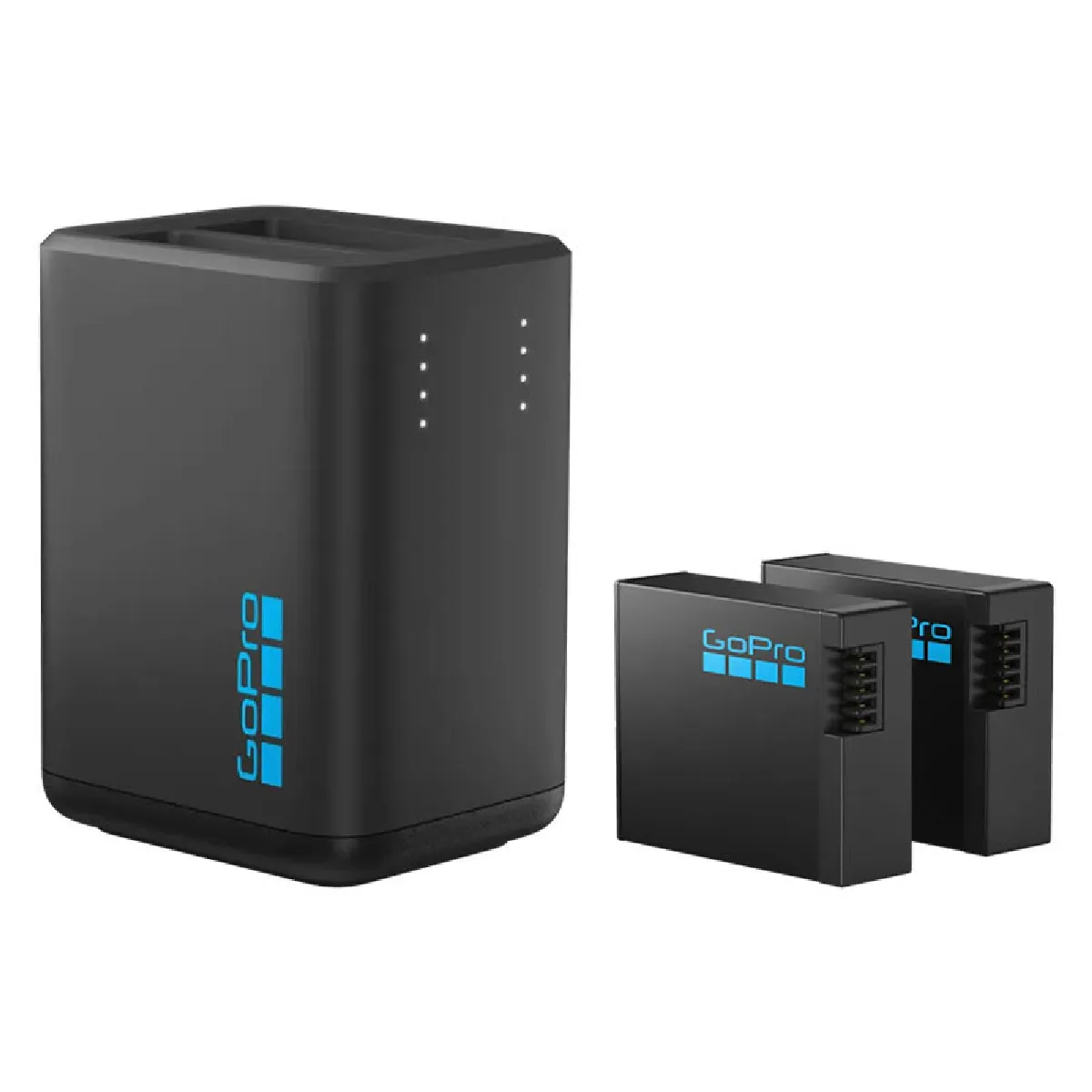 Chargeur de batterie double GoPro pour HERO13 + 2 Batteries - AEDBD-201