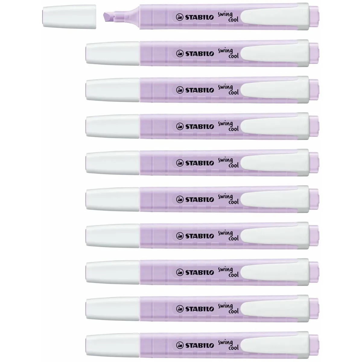 STABILO BOSS ORIGINAL Pastel Surligneur Lot x 10 surligneurs pétale de