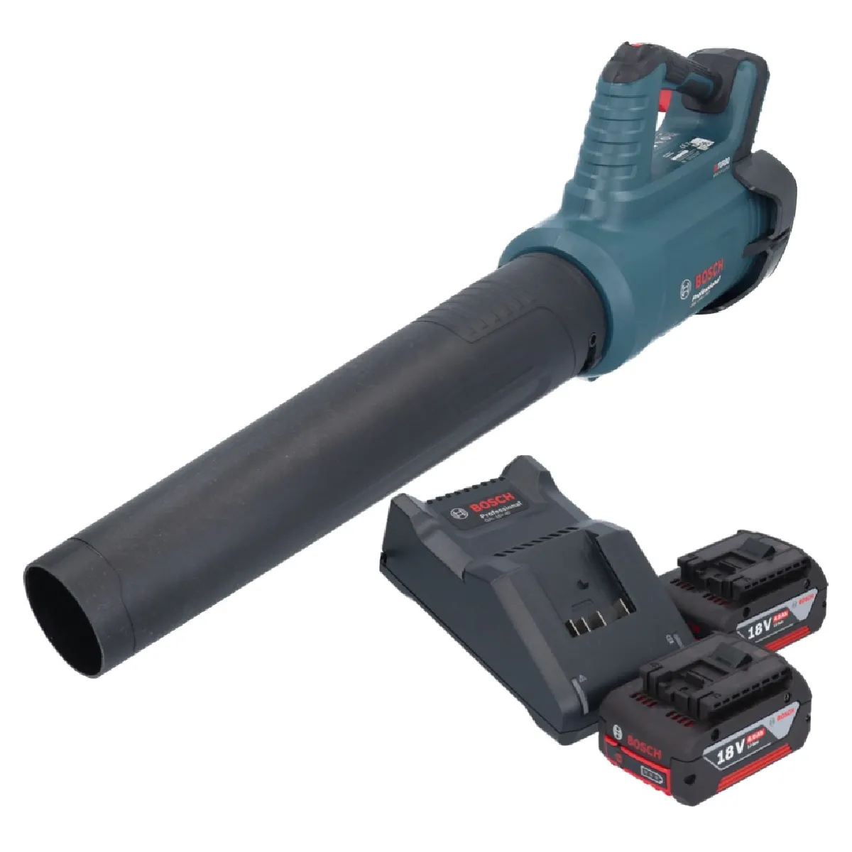 Bosch Professional souffleur sans fil BITURBO GBL 18V 750 débit volumétrique de 780 m³h vitesse d’air jusqu’à 198 kmh variateur de vitesse - vue 1