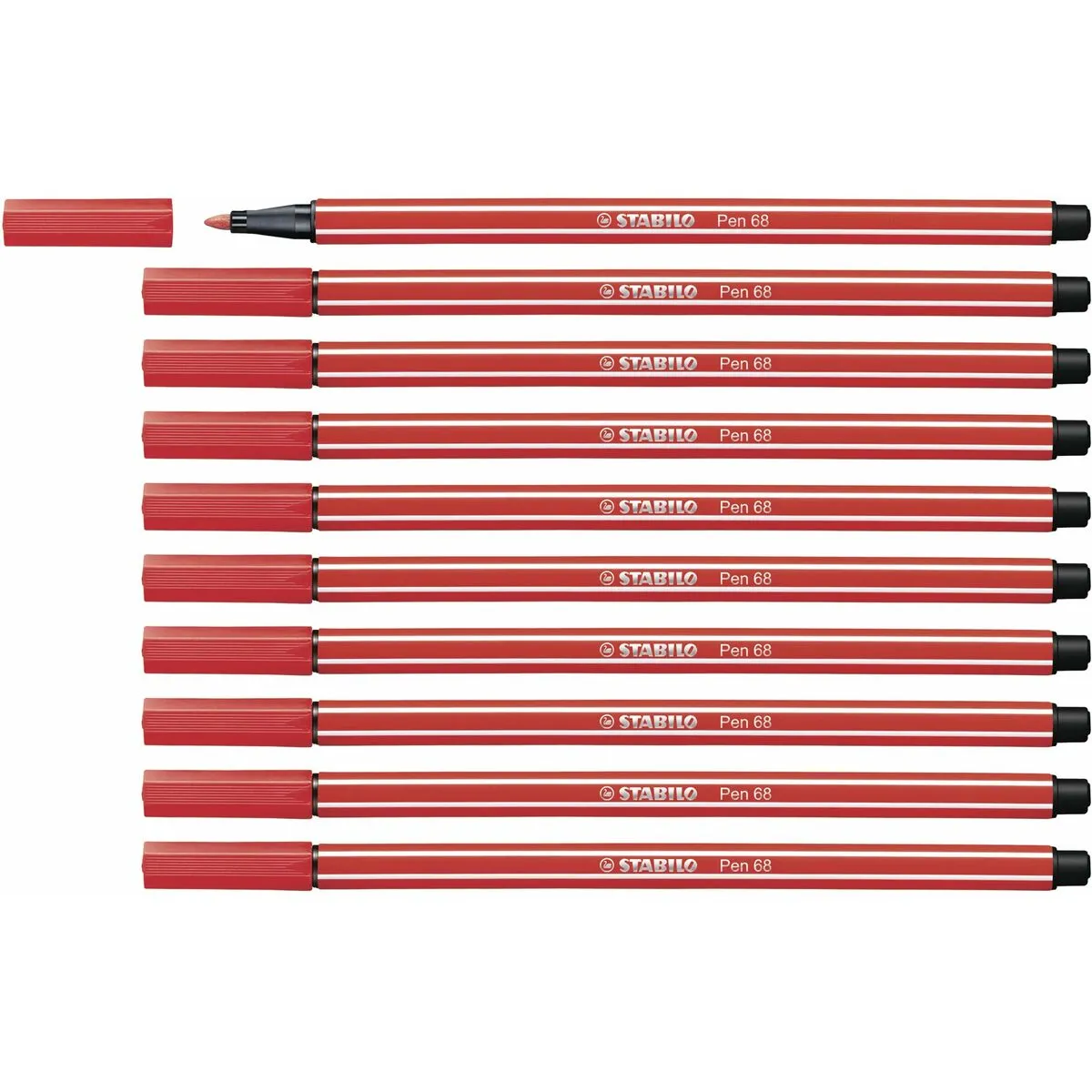 Stabilo Feutres Pen 68 (10 Pièces)