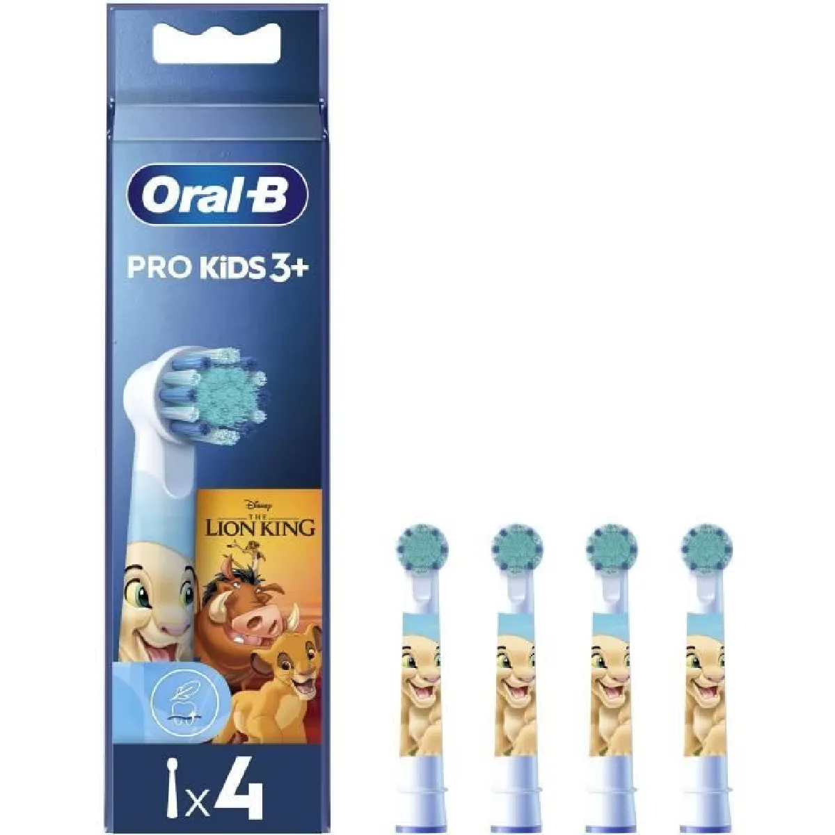 Oral-b Brossettes Le Roi Lion enfant x4