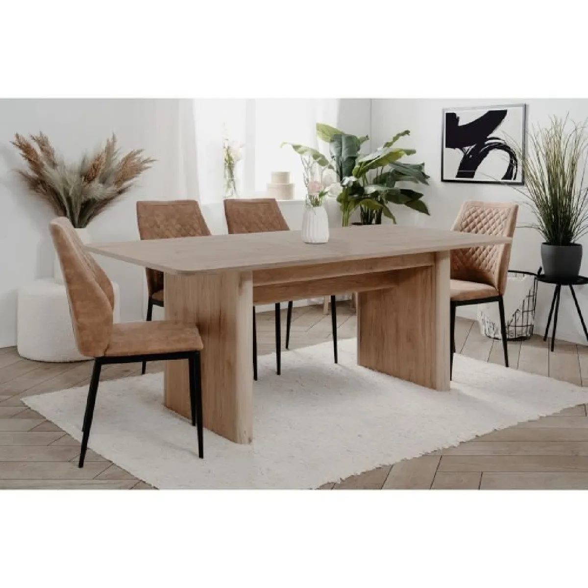 Générique Table Extensible Rectangulaire - 10 Places