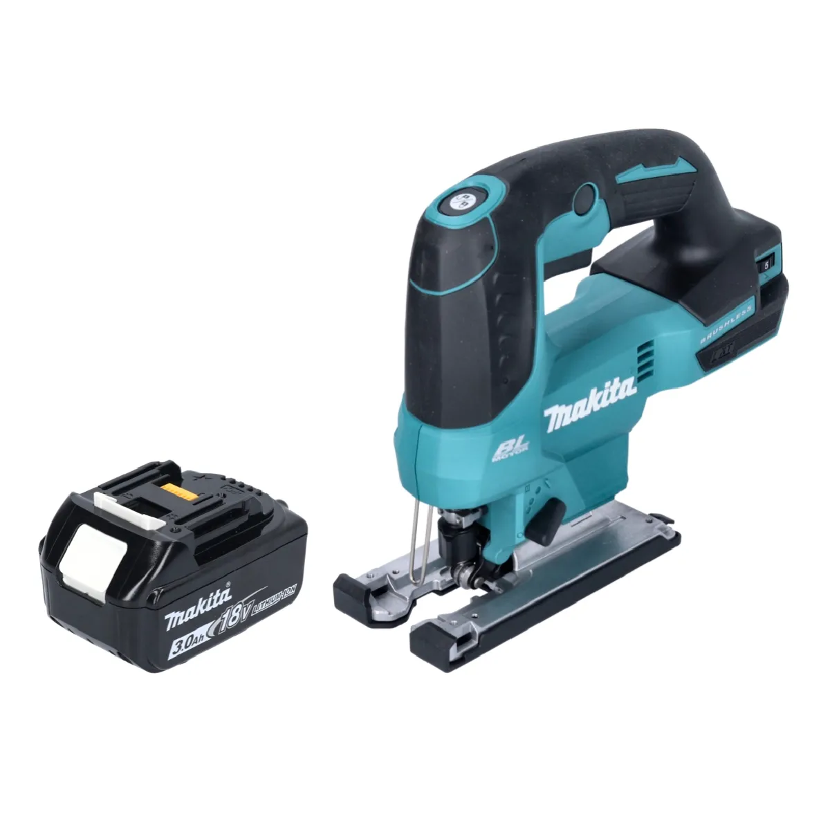 Makita DJV184F1 Scie sauteuse sans fil 18V Brushless + 1x Batterie 3 0Ah sans chargeur - vue 2