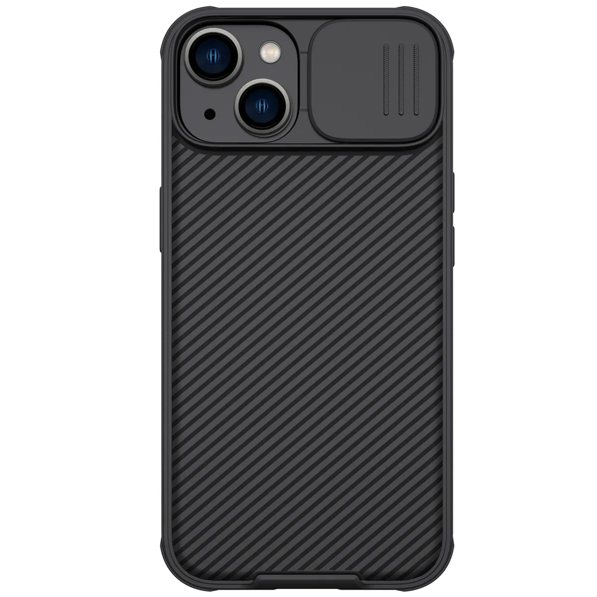 Nillkin Coque pour iPhone 13 / 14 Rigide Magn&eacute;tique CamShield PRO Noir