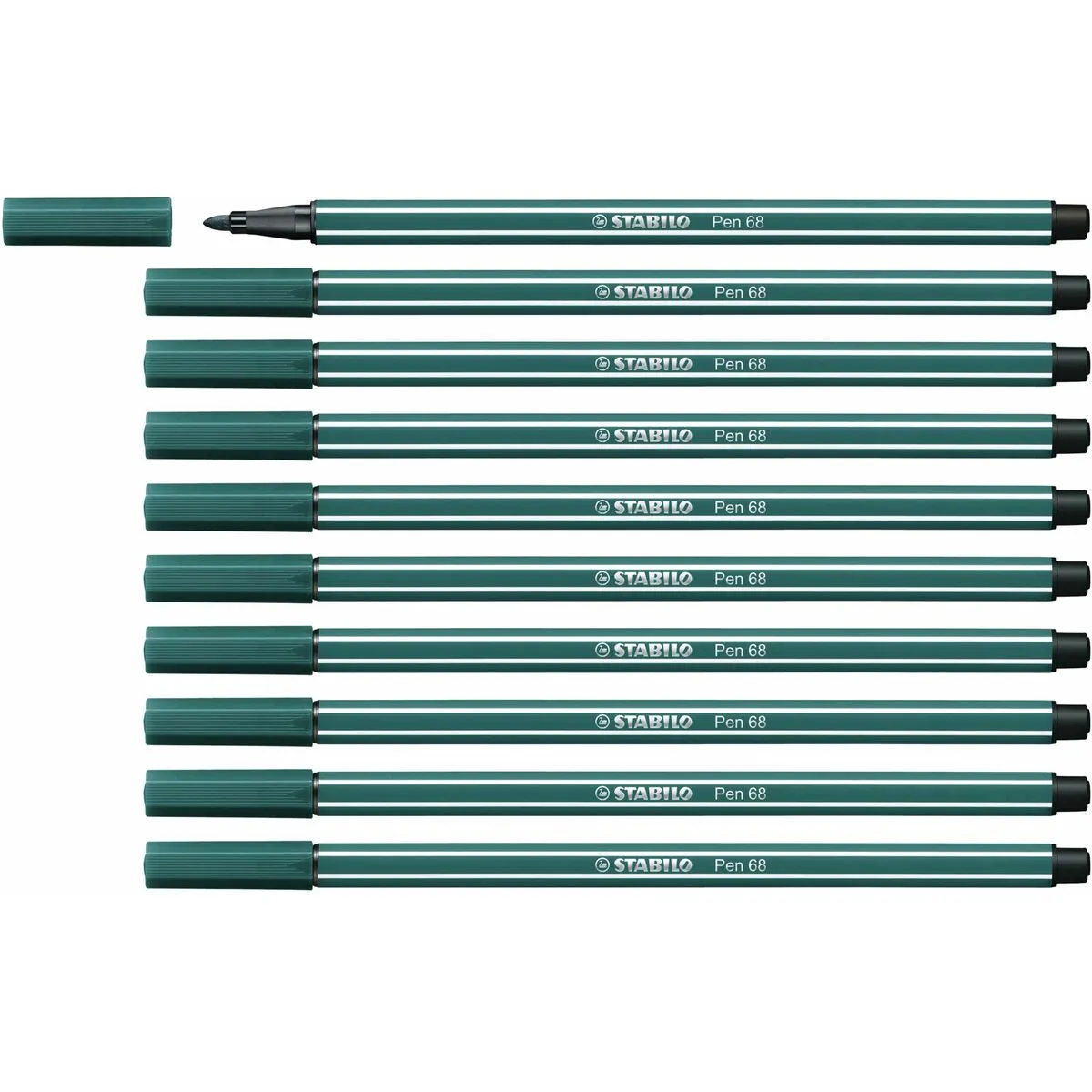 Feutres Stabilo Pen 68 10 Pièces