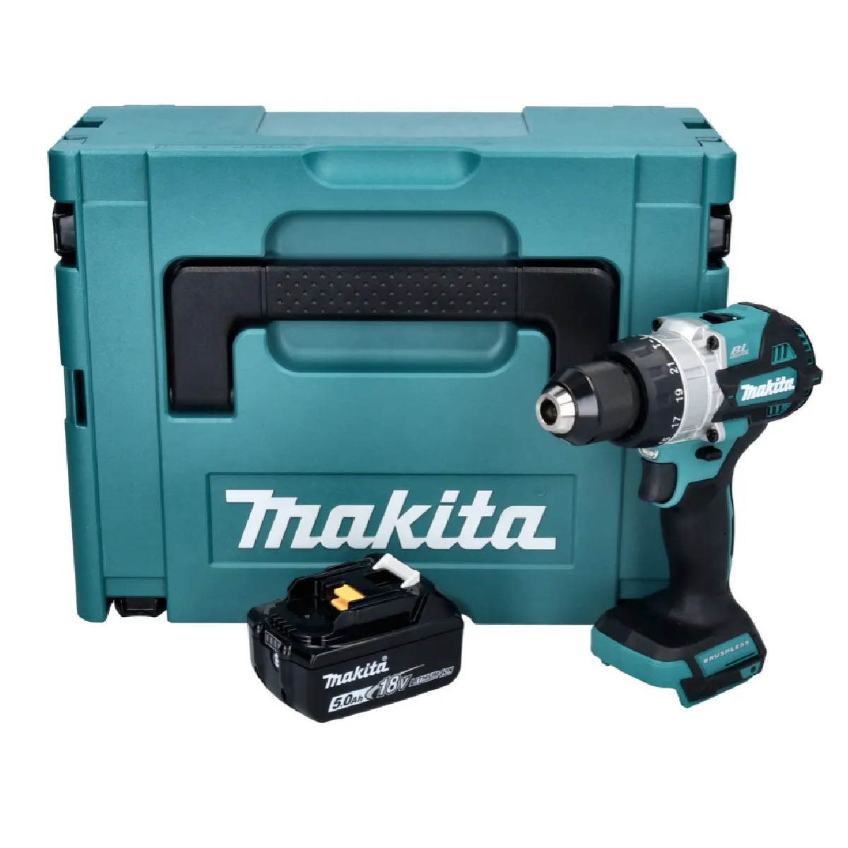 Perceuse visseuse à percussion sans fil Makita DHP 486 18V 130 Nm Brushless - vue 8
