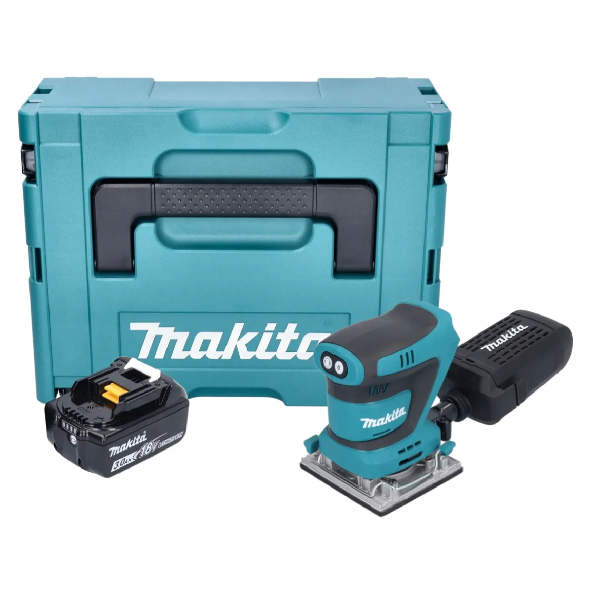 Ponceuse Vibrante Sans Fil Makita DBO 484 18V Batterie 3 0 Ah Makpac - vue 2