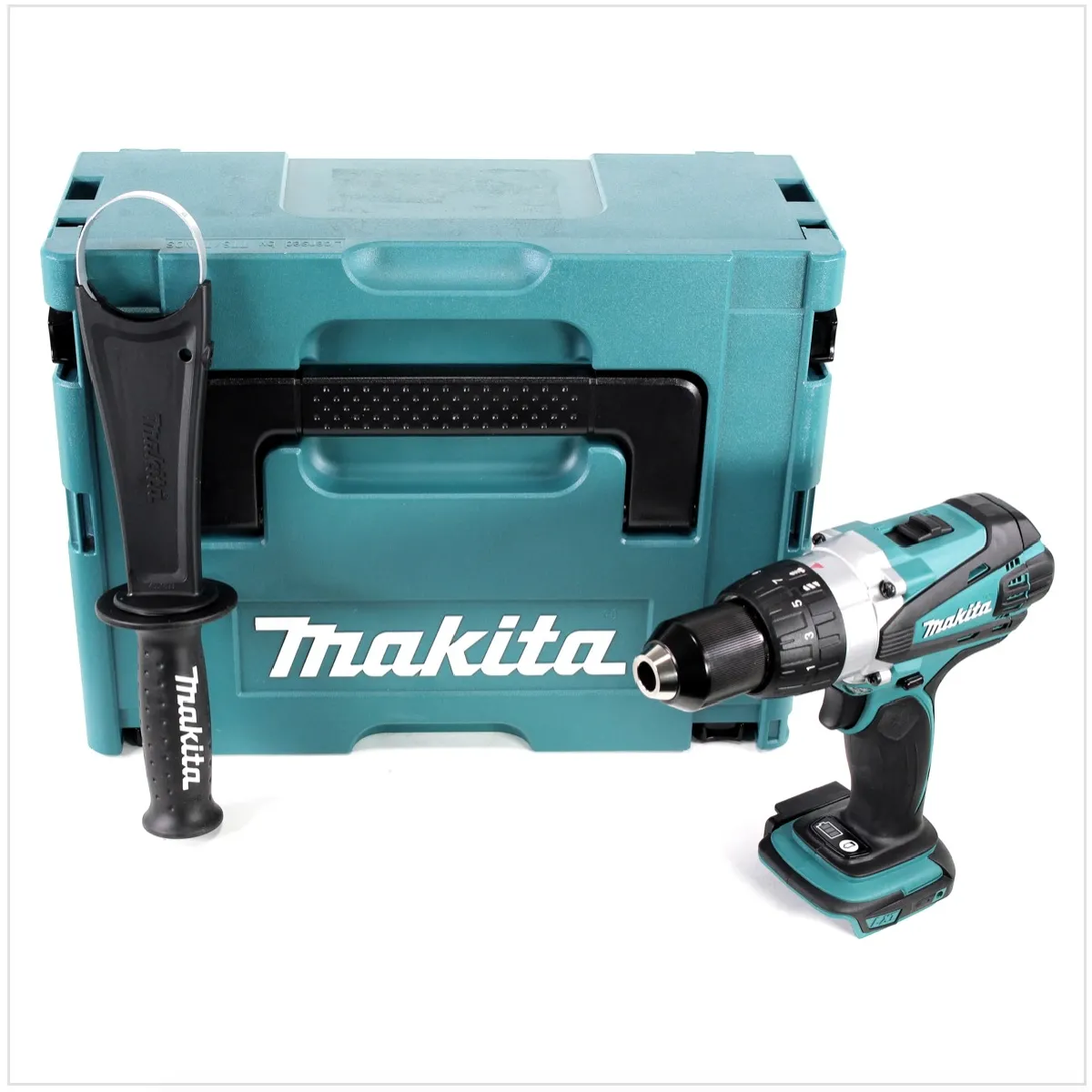 Makita DDF 458 (Perceuse-visseuse) Argent - vue 8