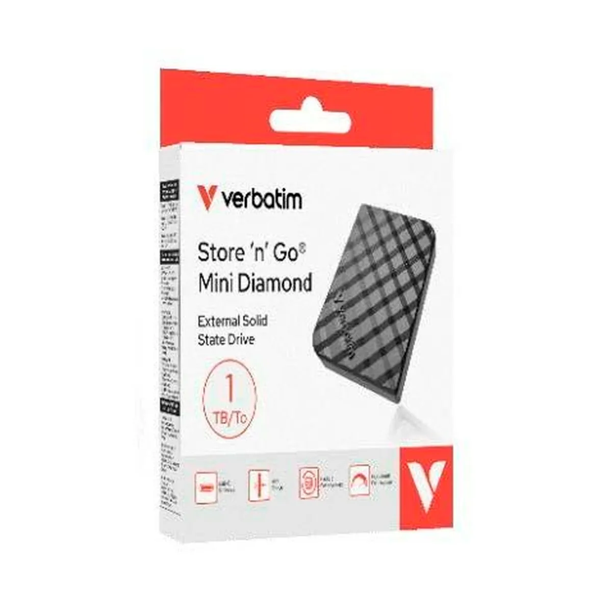 VERBATIM Disque SSD externe Store'N'Go Mini Diamond Neuf - vue 5