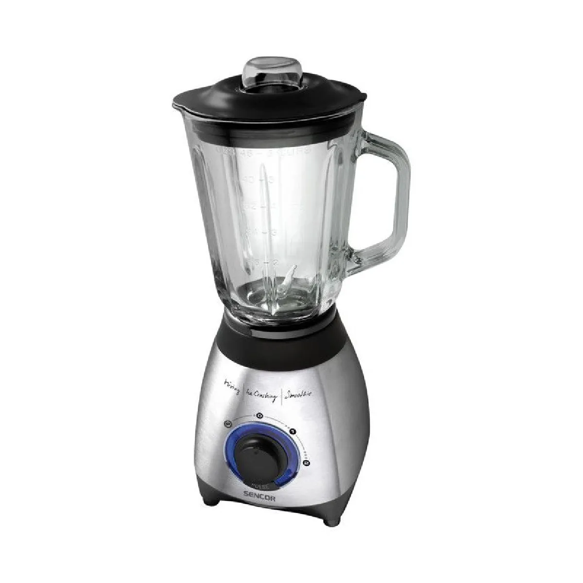 Sencor Noir Bol Mixeur Blender - Sbl 4371 - 1,5L - 600W - Fonction Impulsion - Neuf - Image 4