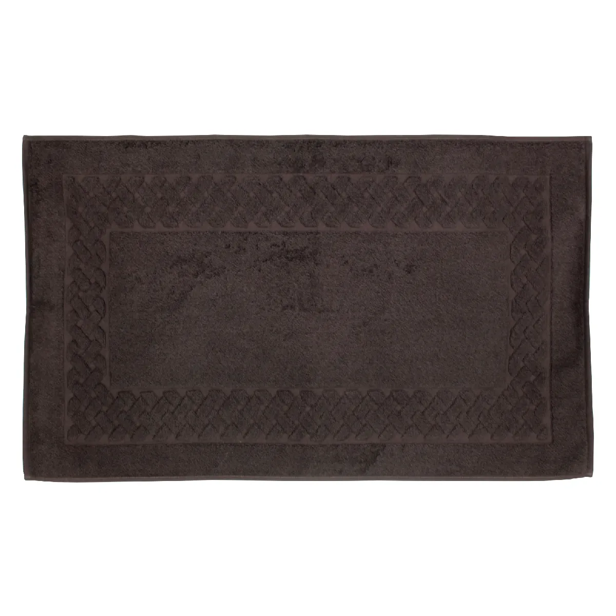 Linnea Tapis de Bain 50x80 cm Royal Cresent Chocolat 850 g/m2