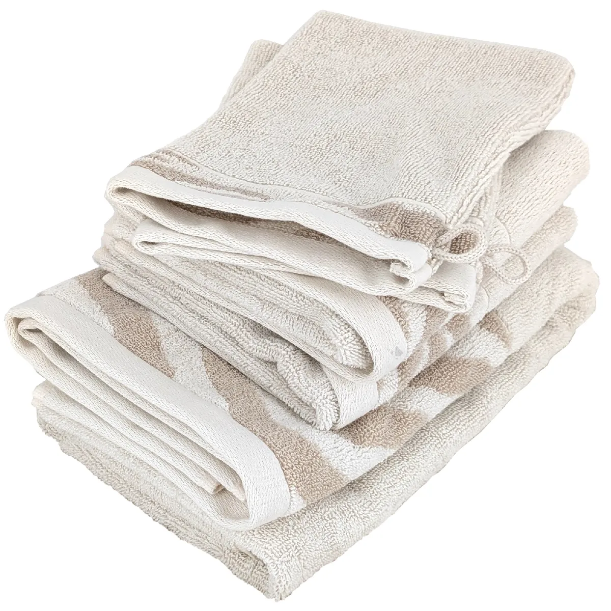Linnea parure de bain ZEBRA SOFT, serviettes de toilette