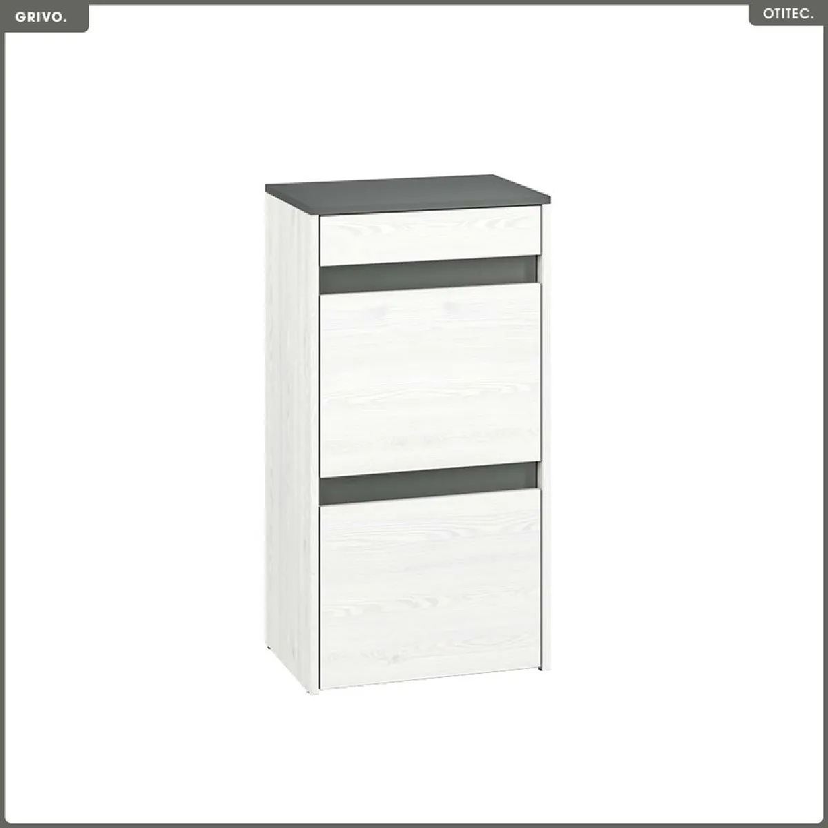 Otitec Meuble à chaussures - Blanc