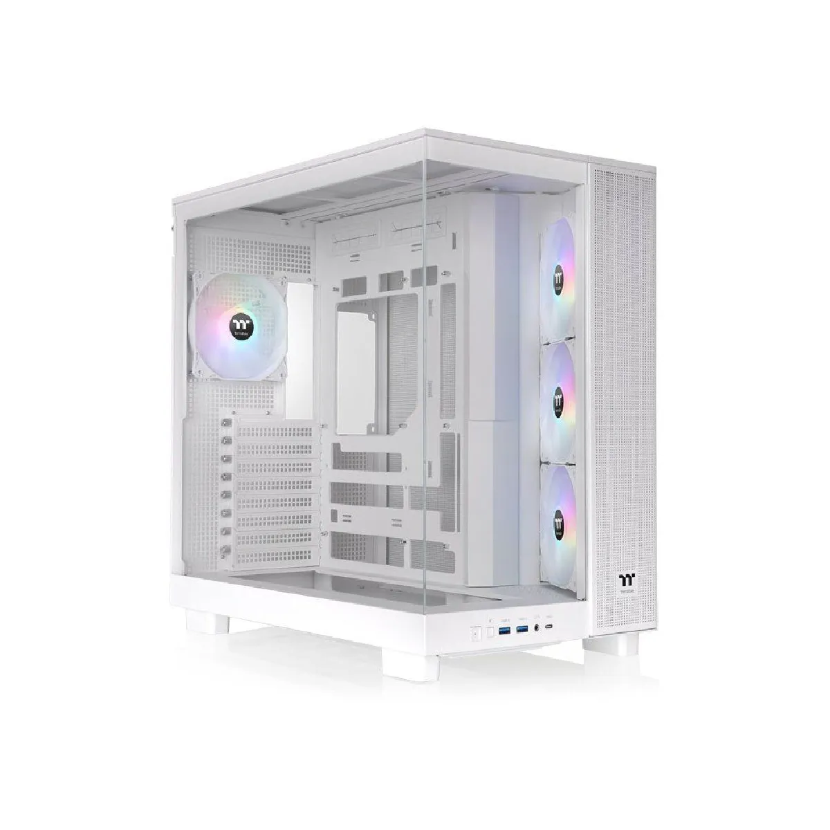 Thermaltake Blanc View 380 Xl Tg Argb (Blanc)