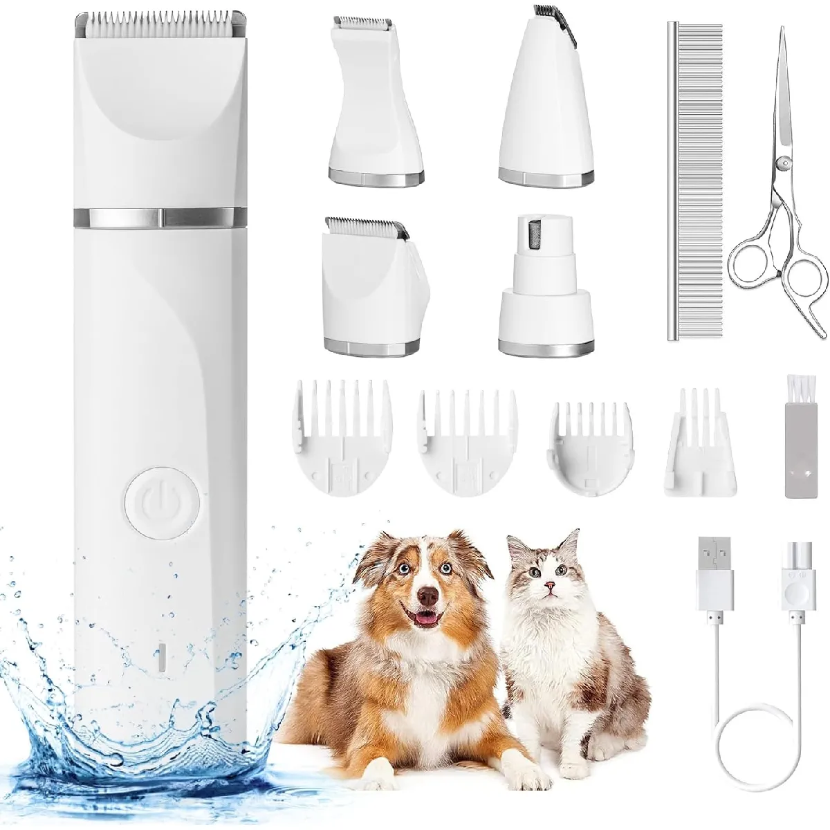 Meilleurs prix pour Kit tondeuse 4-en-1 pour animaux – Corps, pattes & griffes