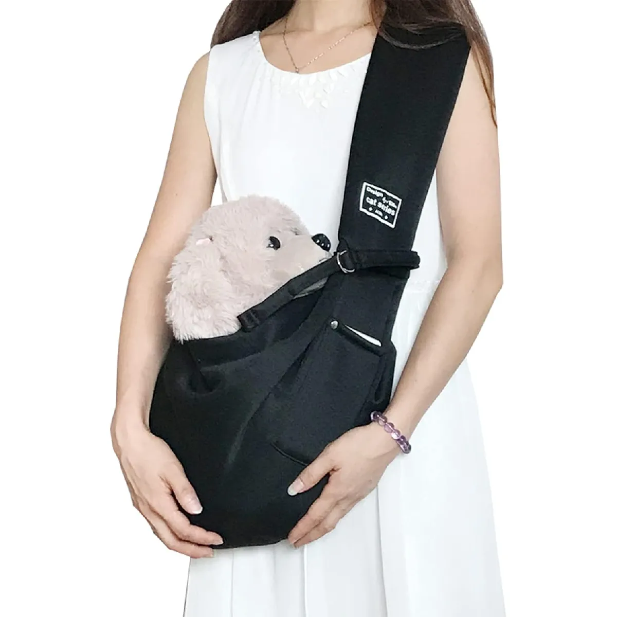 Meilleurs prix pour Sac de Transport Respirant pour Chien et Petit Animal noir