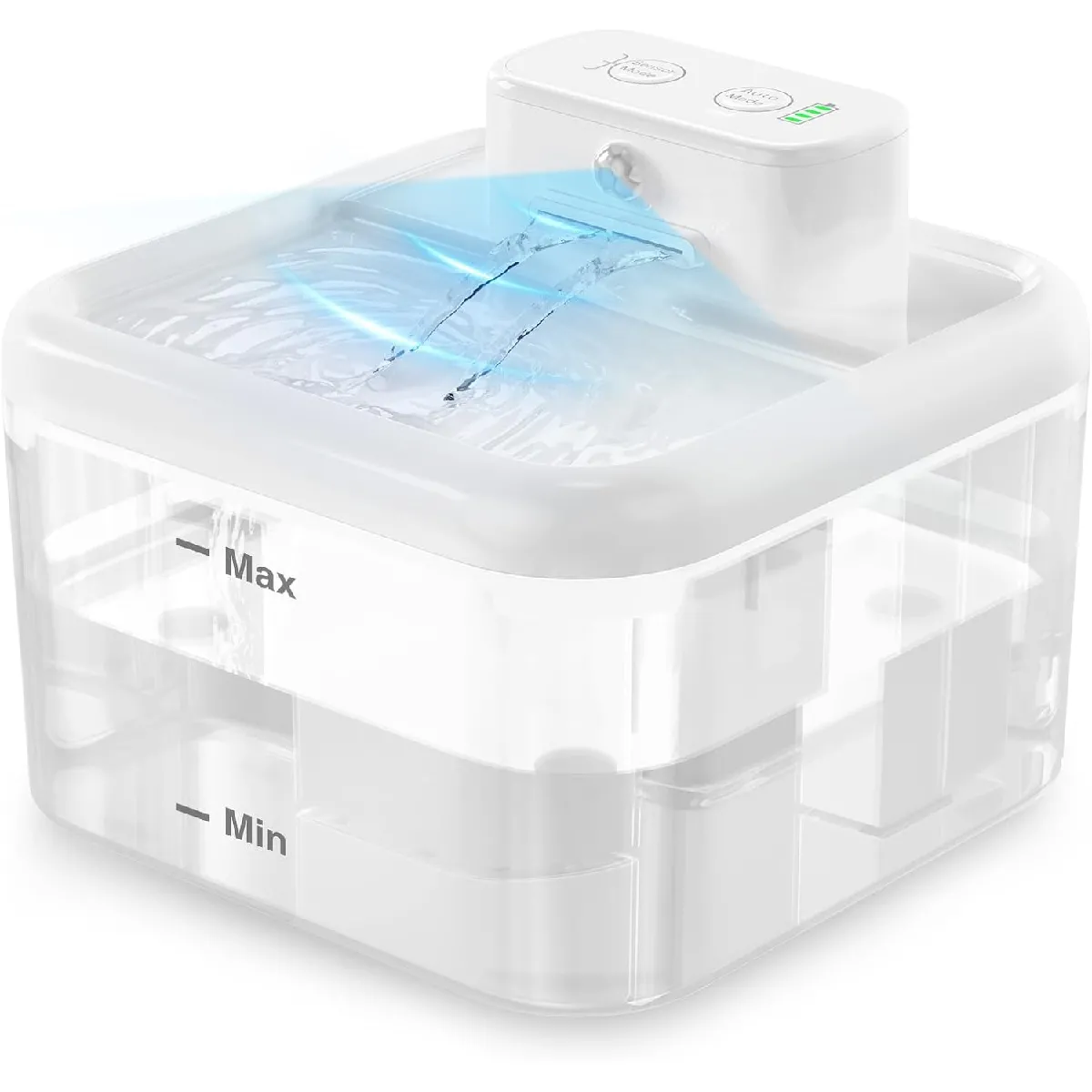 Comparer les prix de Fontaine à eau sans fil pour chat de 2 L avec détecteur de mouvement