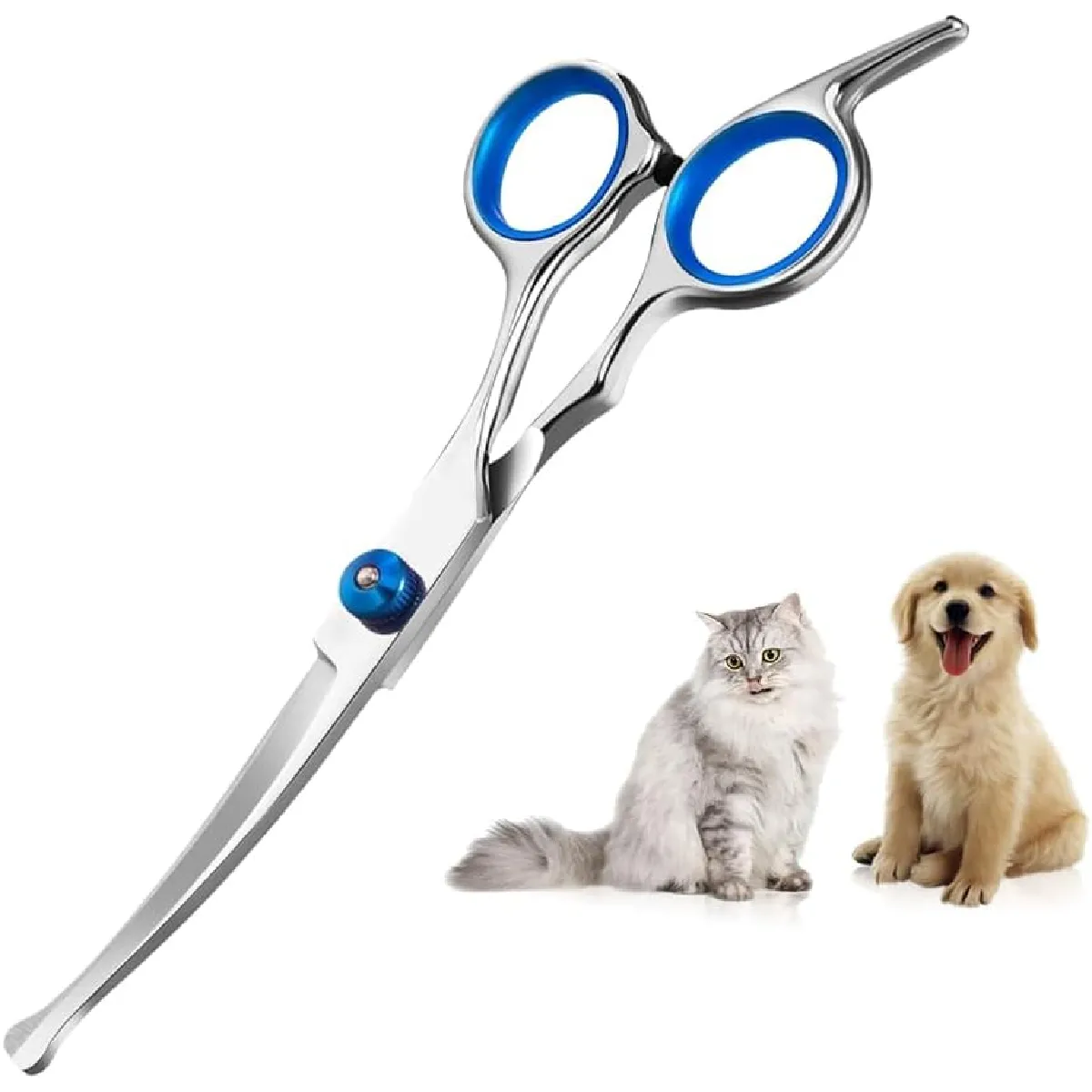 Comparer les prix de Ciseaux de toilettage croisé en acier inoxydable pour animaux