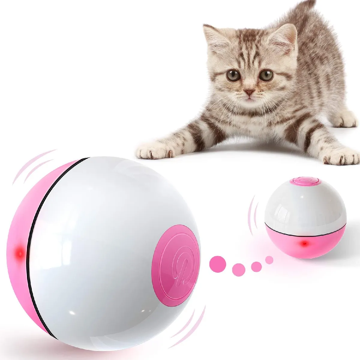 Comparer les prix de Balle pour Chat avec LED Lumières rose