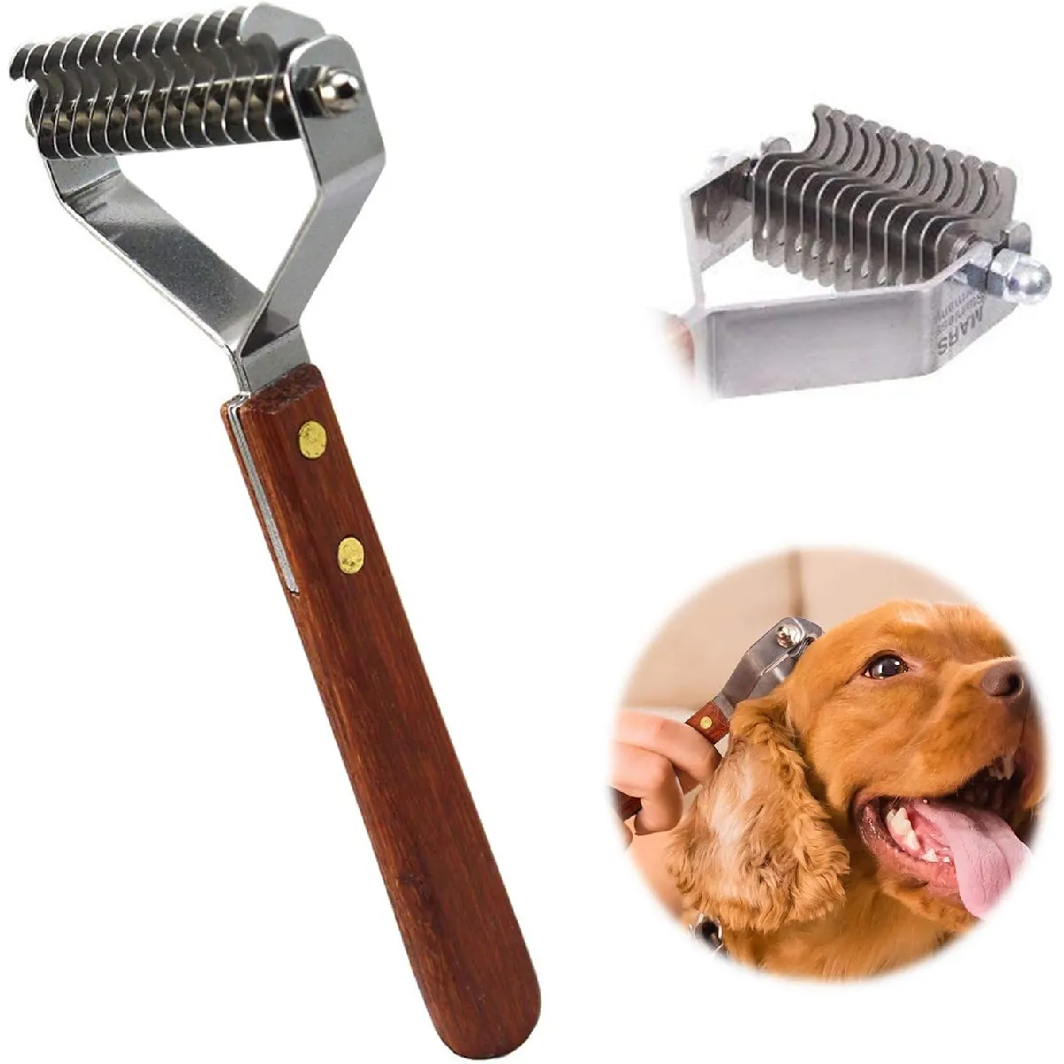 Meilleurs prix pour Peigne à sous-poil professionnel pour chiens et chats