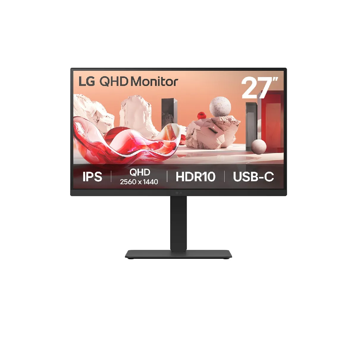 LG 27BA75QB B.AEU écran plat de PC 68 6 cm 27 2560 x 1440 pixels Wide Quad HD LED Neuf - vue 4