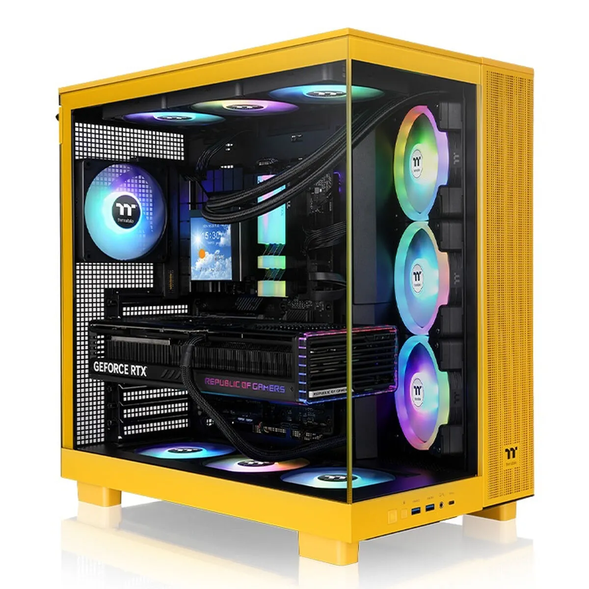 THERMALTAKE  View 380 XL TG ARGB Jaune