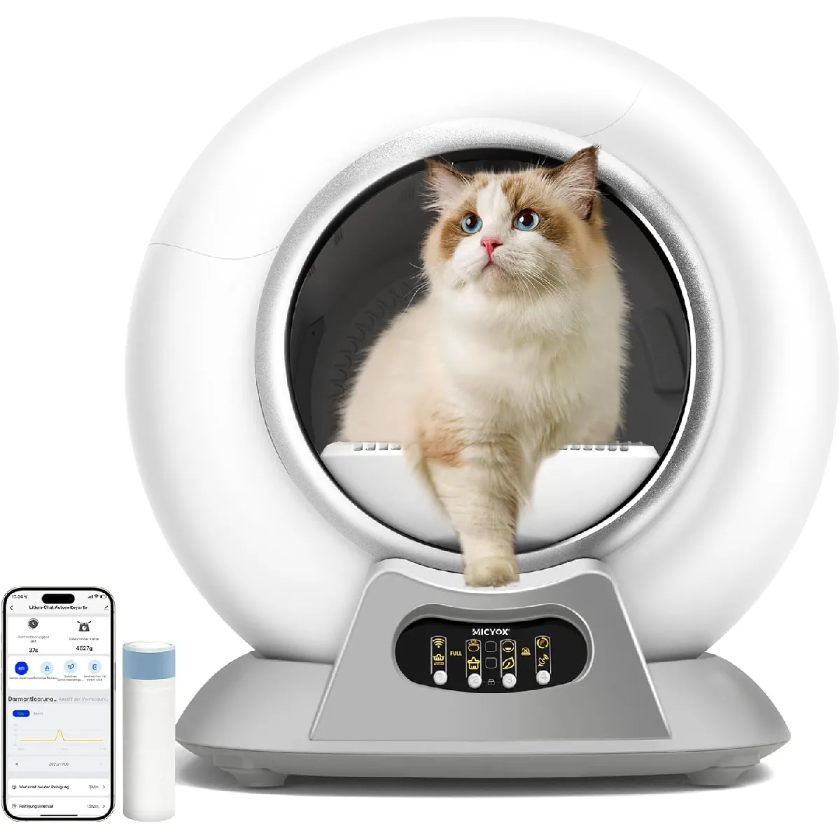 Meilleurs prix pour Litiere pour Chat Autonettoyante de 65L