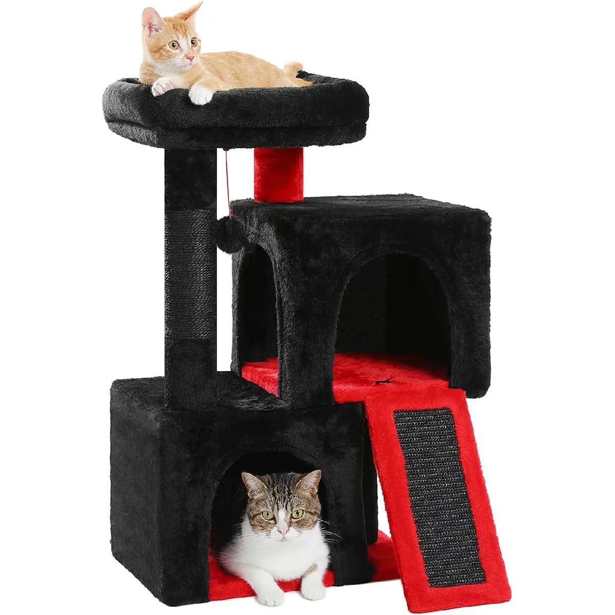 Comparer les prix de Arbre à chat avec double condos pour chats d'appartement